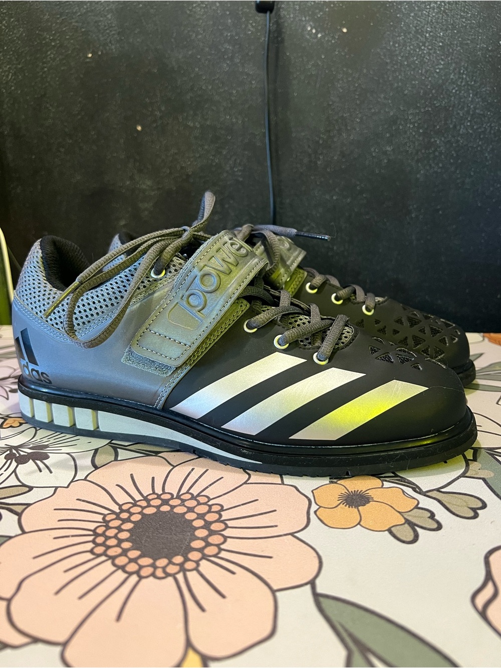 Adidas Men’s Powerlifting/Training Shoes in Black and Gray item# 72